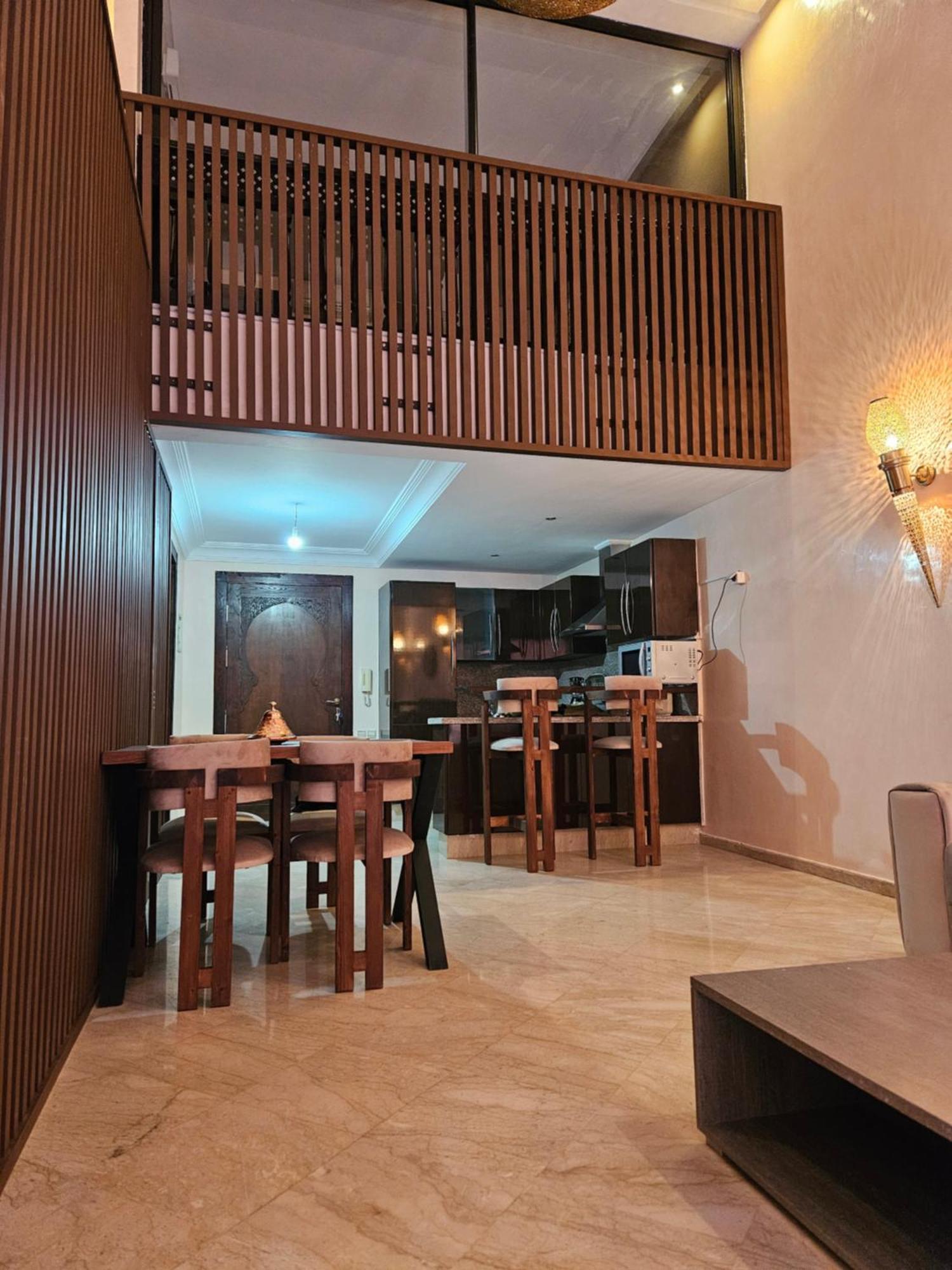 Charmant Duplex Au Coeur De Gueliz, Quartier Haut De Gamme De Marrakech Маракеш Екстериор снимка