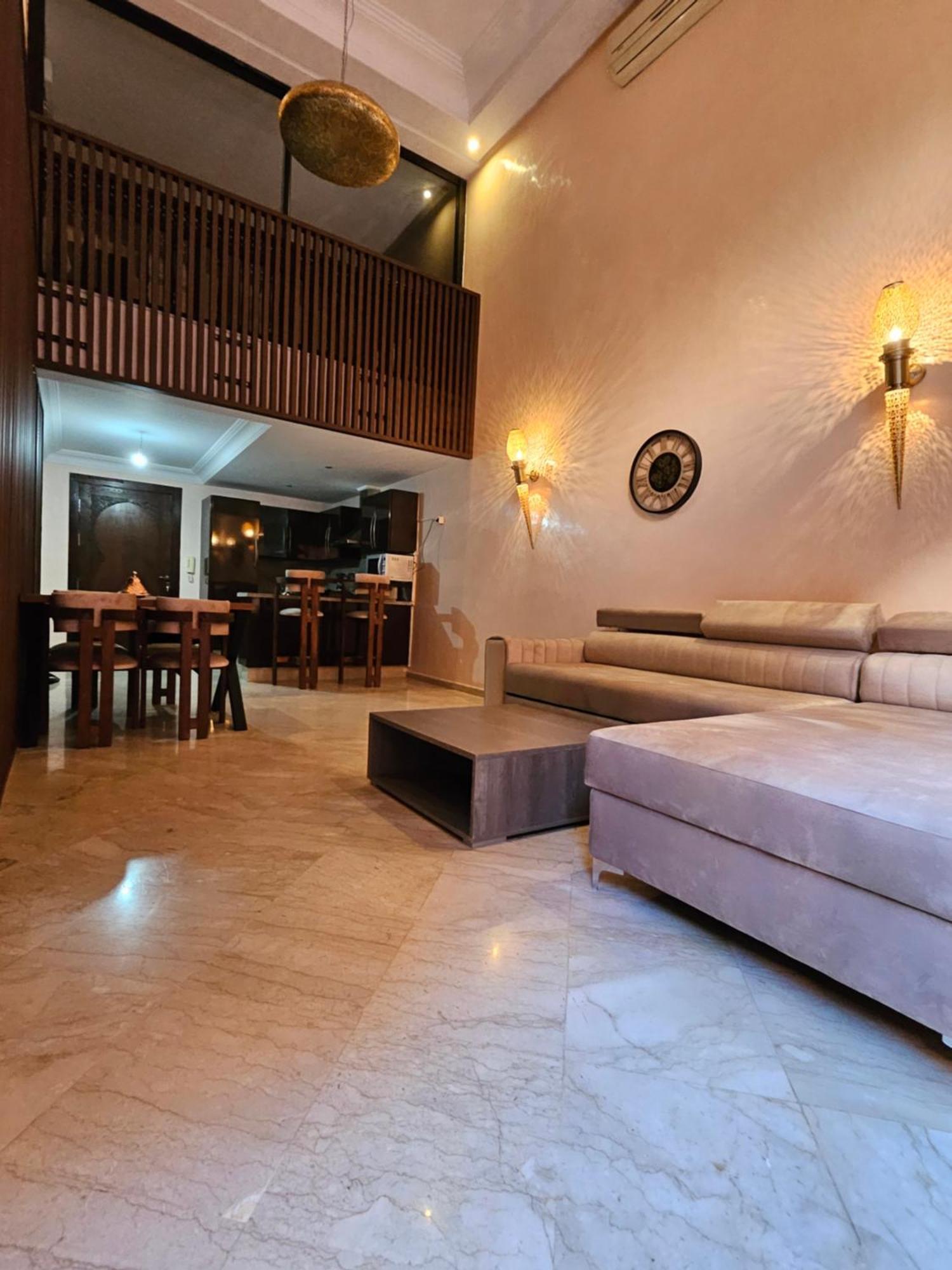 Charmant Duplex Au Coeur De Gueliz, Quartier Haut De Gamme De Marrakech Маракеш Екстериор снимка